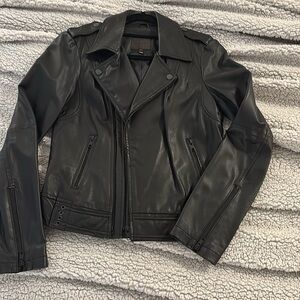 Joie Leather Moto Jacket